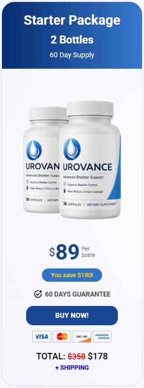 Order Urovance 1 Bottle
